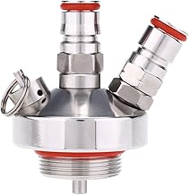 Beer Spear, Stainless Steel Beer Spear Quick Fitting Connector for Homebrew Spear Craft Growler Tools Beer Wine Tool