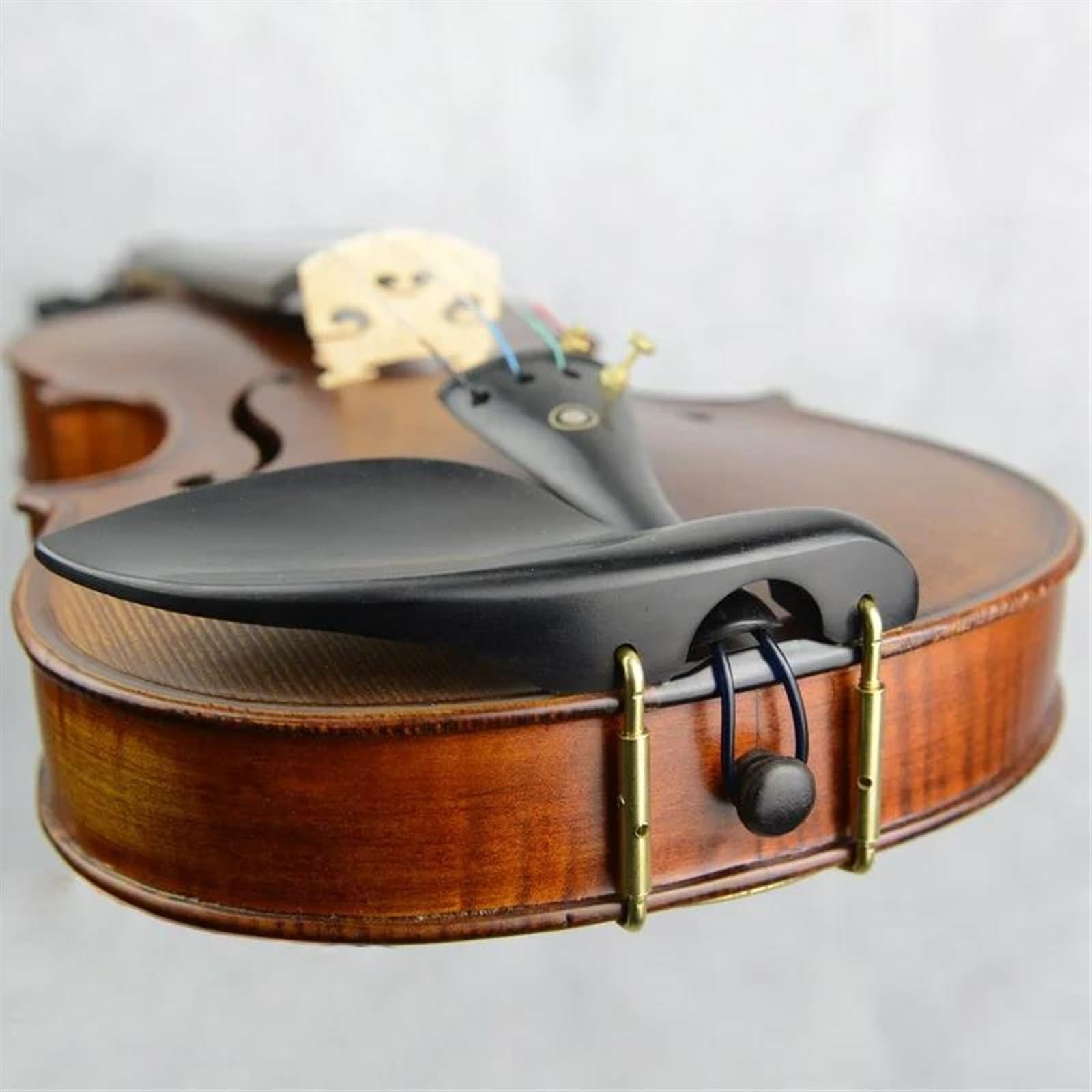 Violine Handgefertigte Violine Geige 4/4 In Voller Größe Massivholz Violinenkoffer Bogensaiten Schulterstütze Set