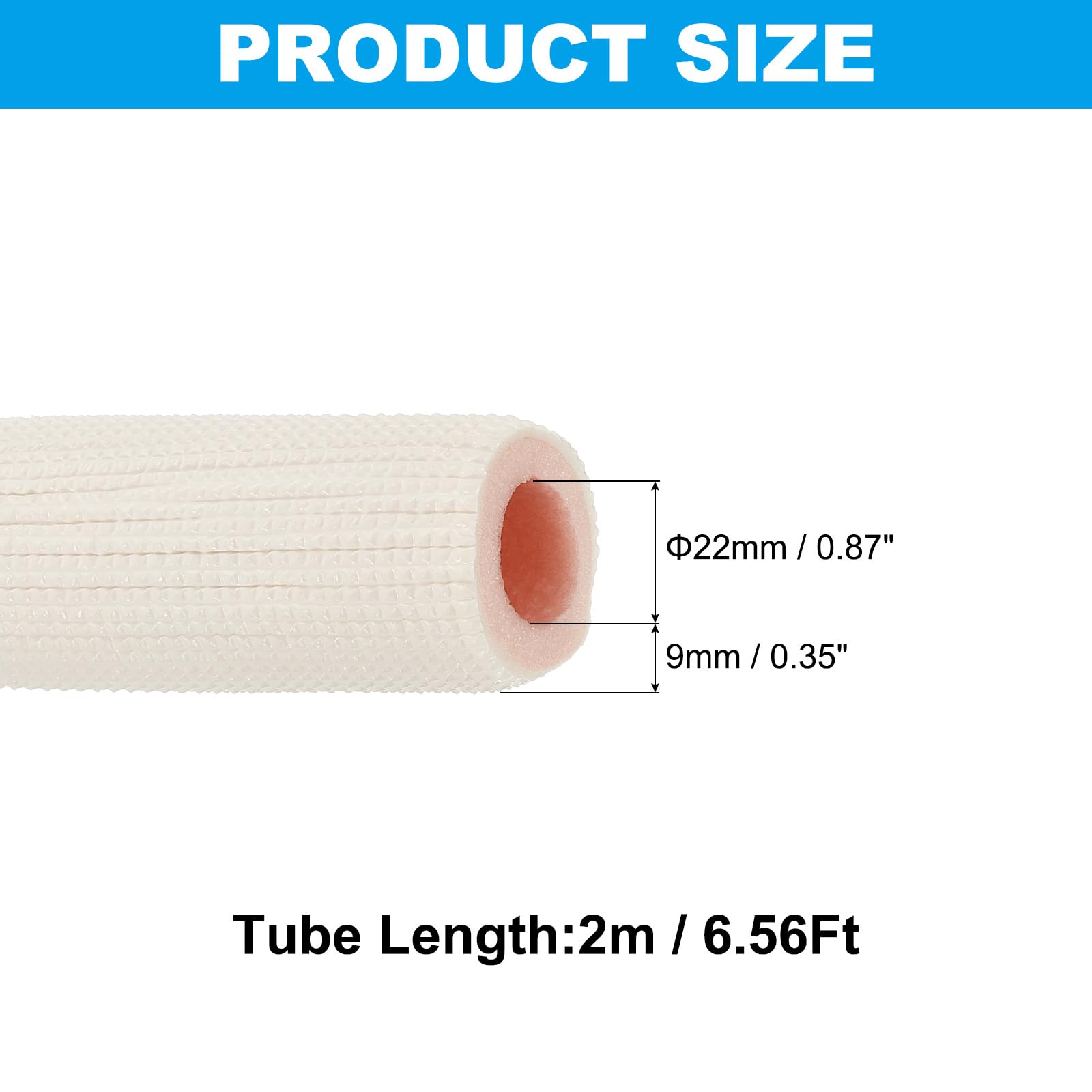 PATIKIL Pipe Insulation Foam Tube - Image 2