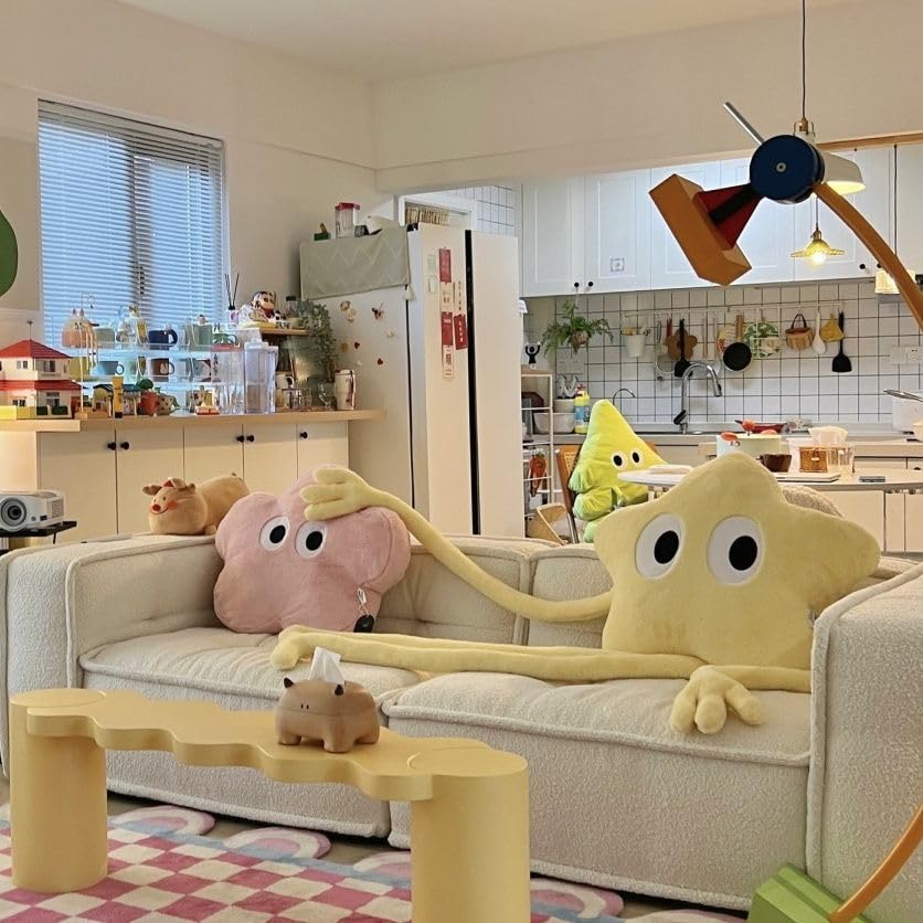Amazon.co.jp: Iczodrow かわいい星 ぬいぐるみ スローピロー 63インチ