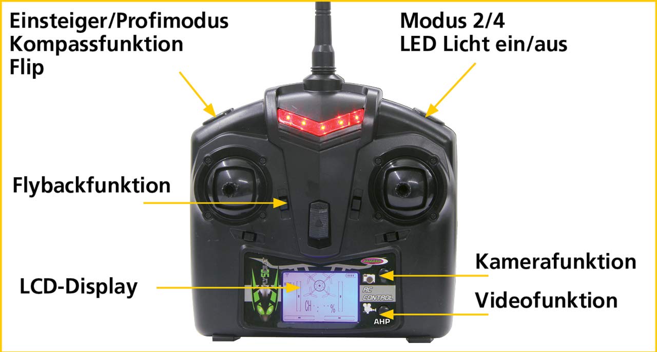 Jamara 038540 Quadrocopter