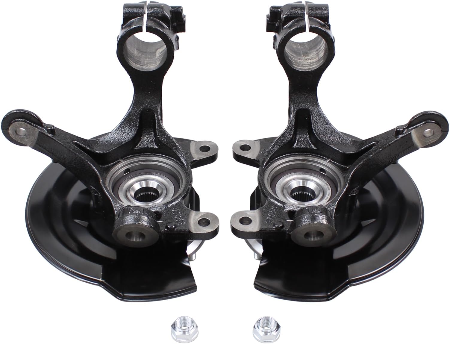 Front Left and Right Side Steering Knuckle with Wheel Bearing Hub Assembly for Honda CR-V 2017-2023