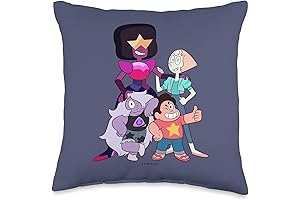 Steven Universe Gemstone Gang Throw Pillow