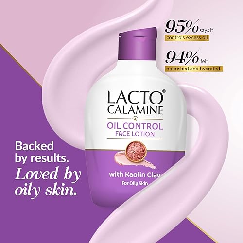Miniatura 4 de Lacto Calamine Loción hidratante facial diaria para piel grasa, 4.06 onzas líquidas (4.1 fl oz), para espinillas, acné, manchas oscuras y puntos