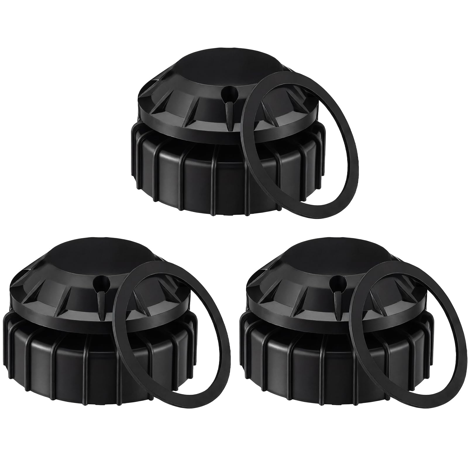 Photo 1 of Acellegic 3 Pack Sprinkler Valve Cap and Cover Kit, Plastic Cap and Cover Assembly Kit Sprinkler Valve for 1" Anti Siphon Irrigation Valves