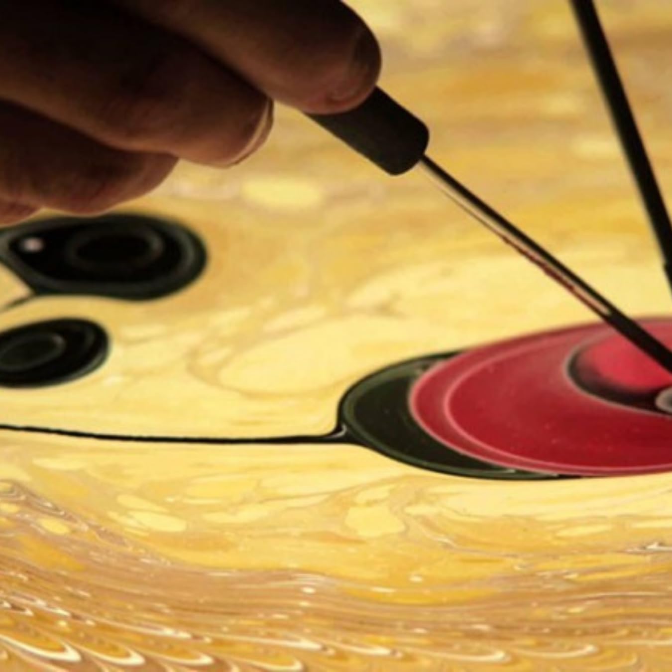 Marbling (Ebru) Starter, Beginner Kit - Turkish Art Set - 6 Colors 30 Pieces - Pack of 2