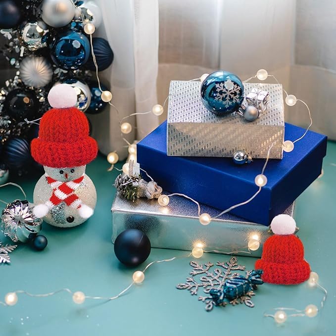 Kerstmutsen bedrukken met logo of tekst