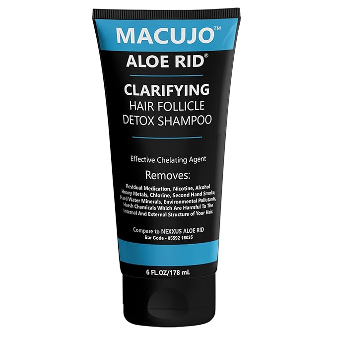 Macujo Aloe Rid Detox Shampoo Method Effective Chelating
