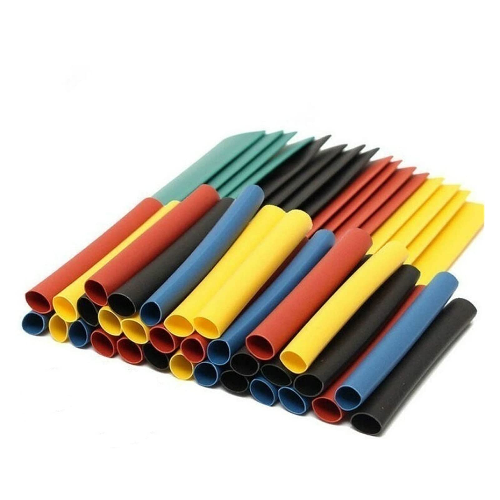 Tubos termorretráctiles, 164 piezas/328 piezas/530 Piezas/Juego de Tubos termorretráctiles-2:1 poliolefina retráctil Surtido(530pcs)