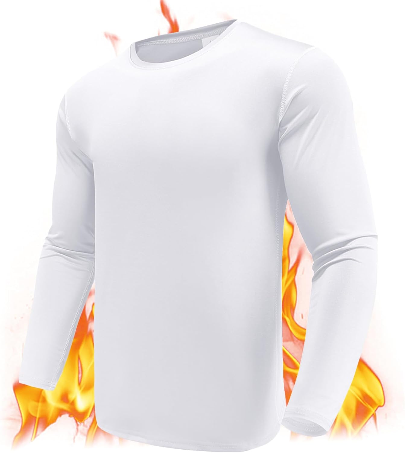 Men's 1, 3 or 5 Pack Performance Long Sleeve T-Shirts, UPF 50+ Sun Protection Shirts, Athletic Gym Workout Shirts for Running