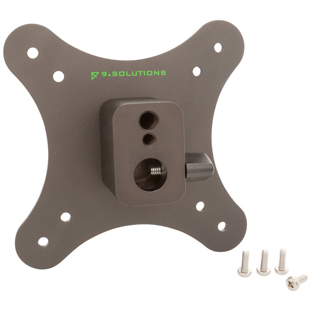 9.Solutions VESA to 5/8”Receptacle, Allows Small to Medium Sized VESA Compatible Monitors, 9.XV1014
