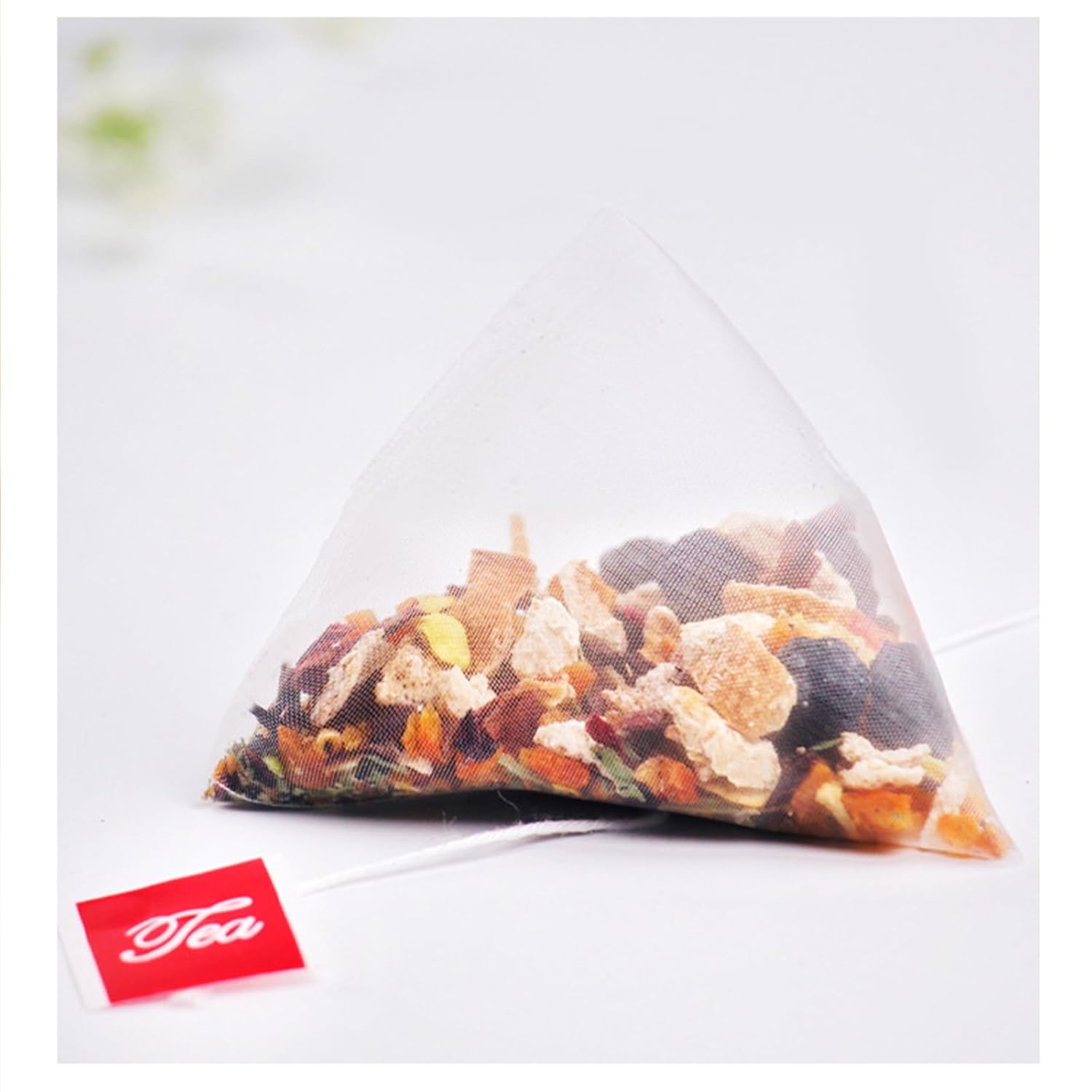 Organic Hibiscus and Dried Tangerine Peel Tea - 10g*20pcs Roselle Flower Tea Bags (2pcs)