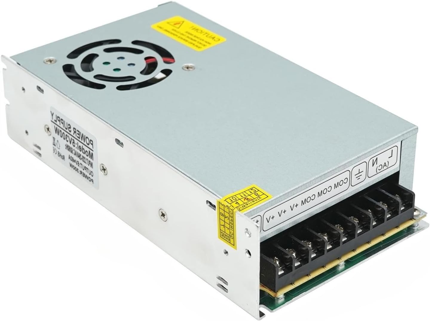 Switching Power Supply 300W 5V 60A Universal Power Supplys Unit 110V/220V to 5V Transformer Regulated Power Supply LED Driver AC to DC Converter Adapter for CCTV Radio Computer Monitor