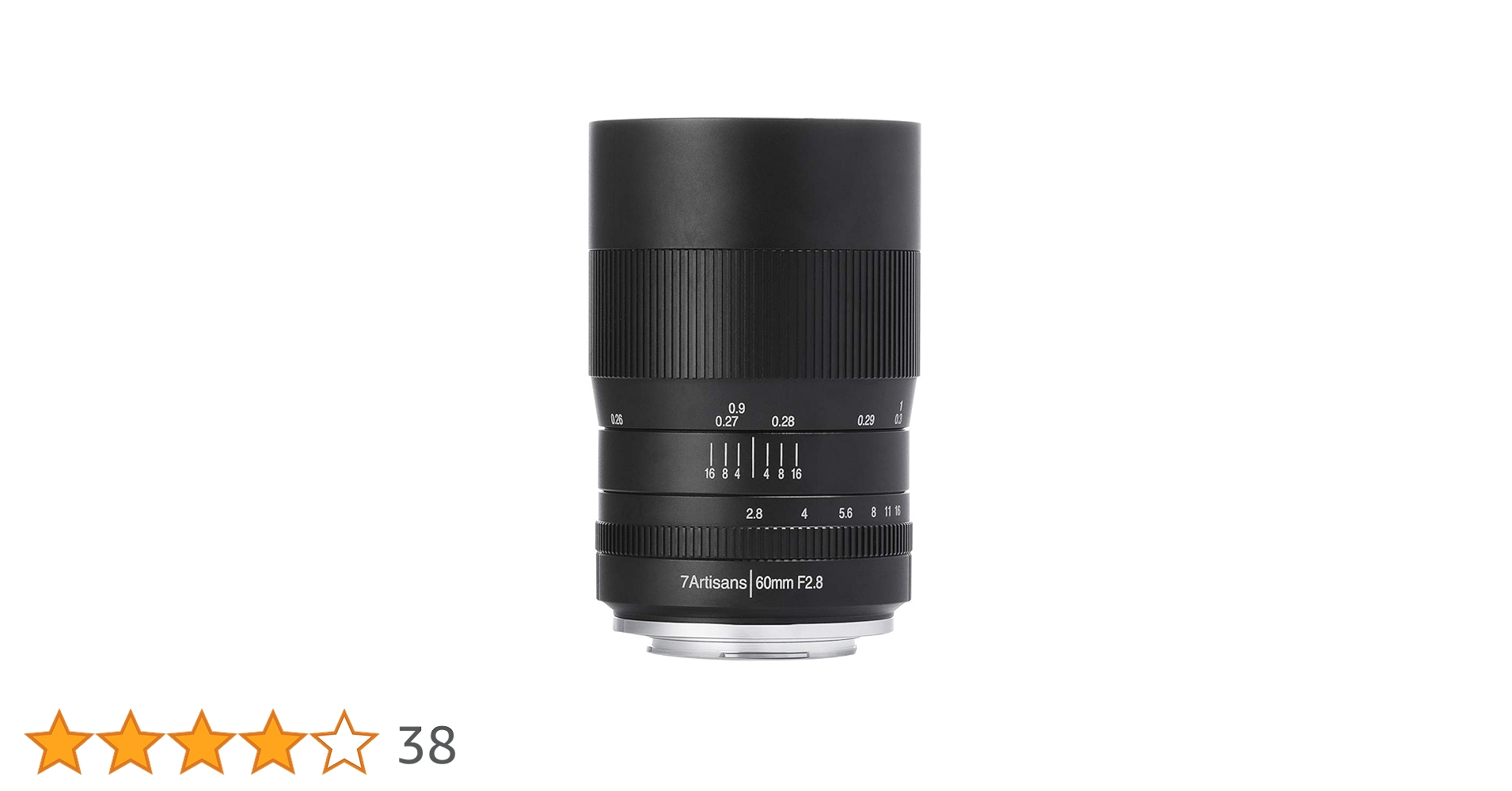 Amazon.co.jp: 七工匠 7Artisans 60mm F2.8 Macro Xマウント