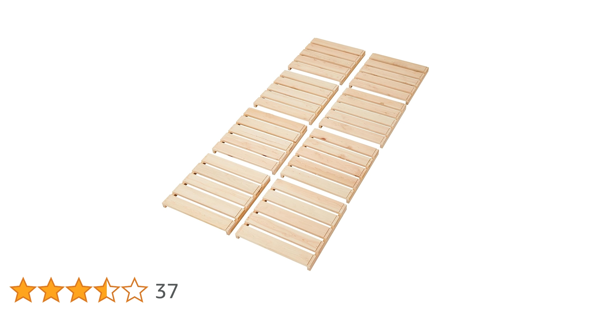 【使用1年未満＊美品】天然木すのこベッド 8パレット 使用1年未満＊美品】天然木すのこベッド 8パレット