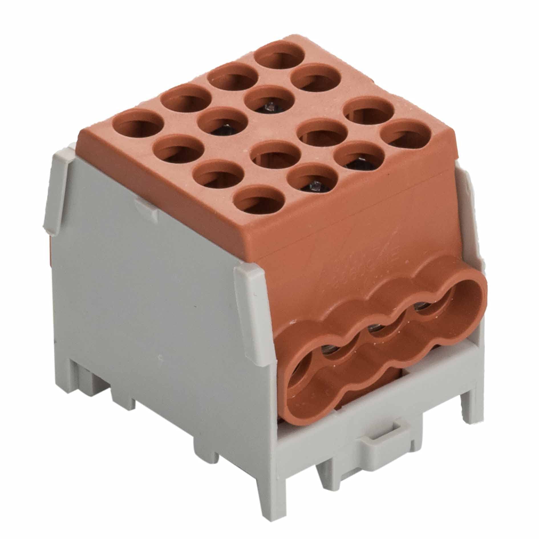 Pollmann Abzweigklemme HLAK 25 1/6 M2 braun