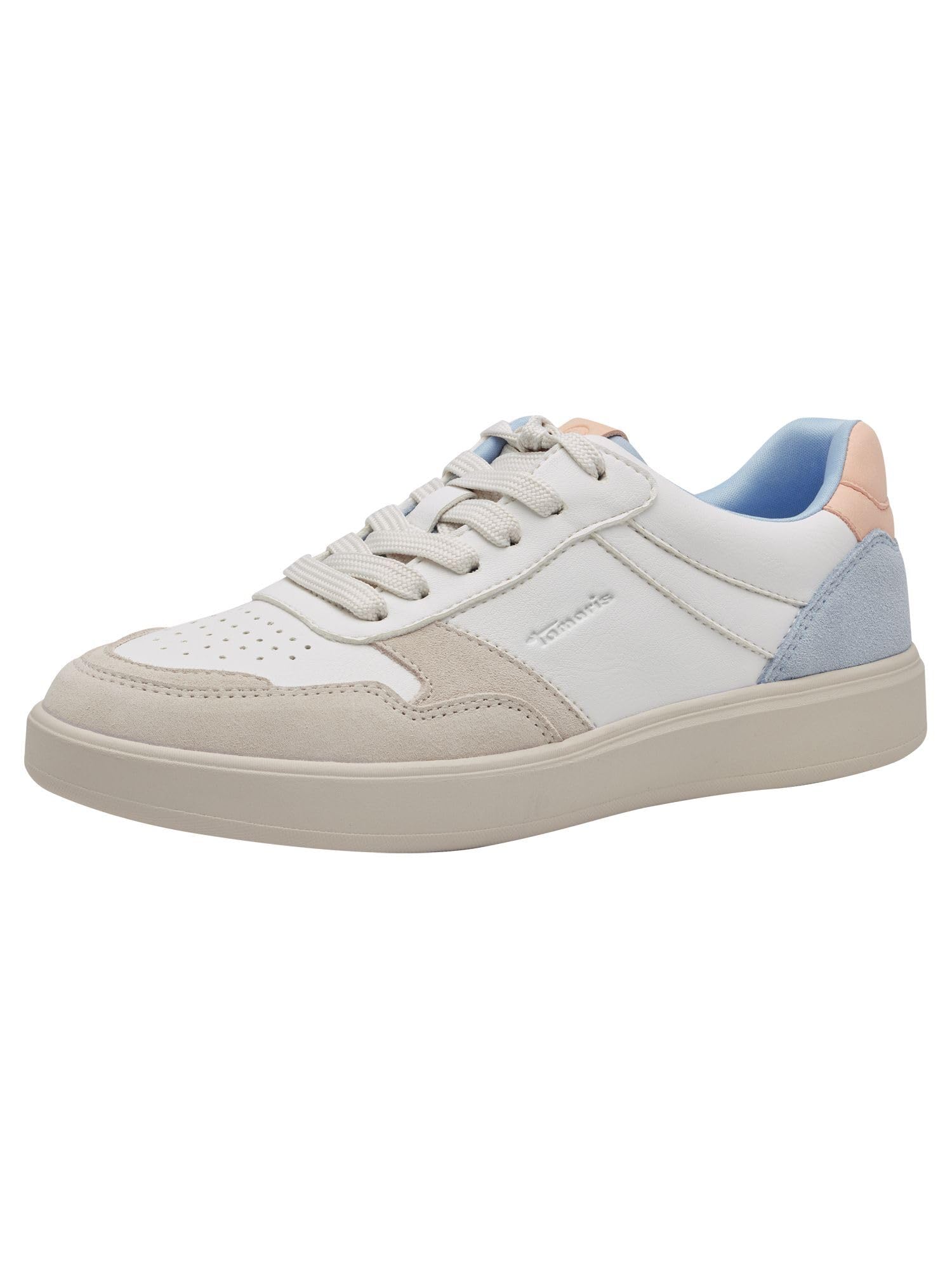 Tamaris Women's Damen 1-23785-44 Sneaker, Lt Blue Comb, 5 UK