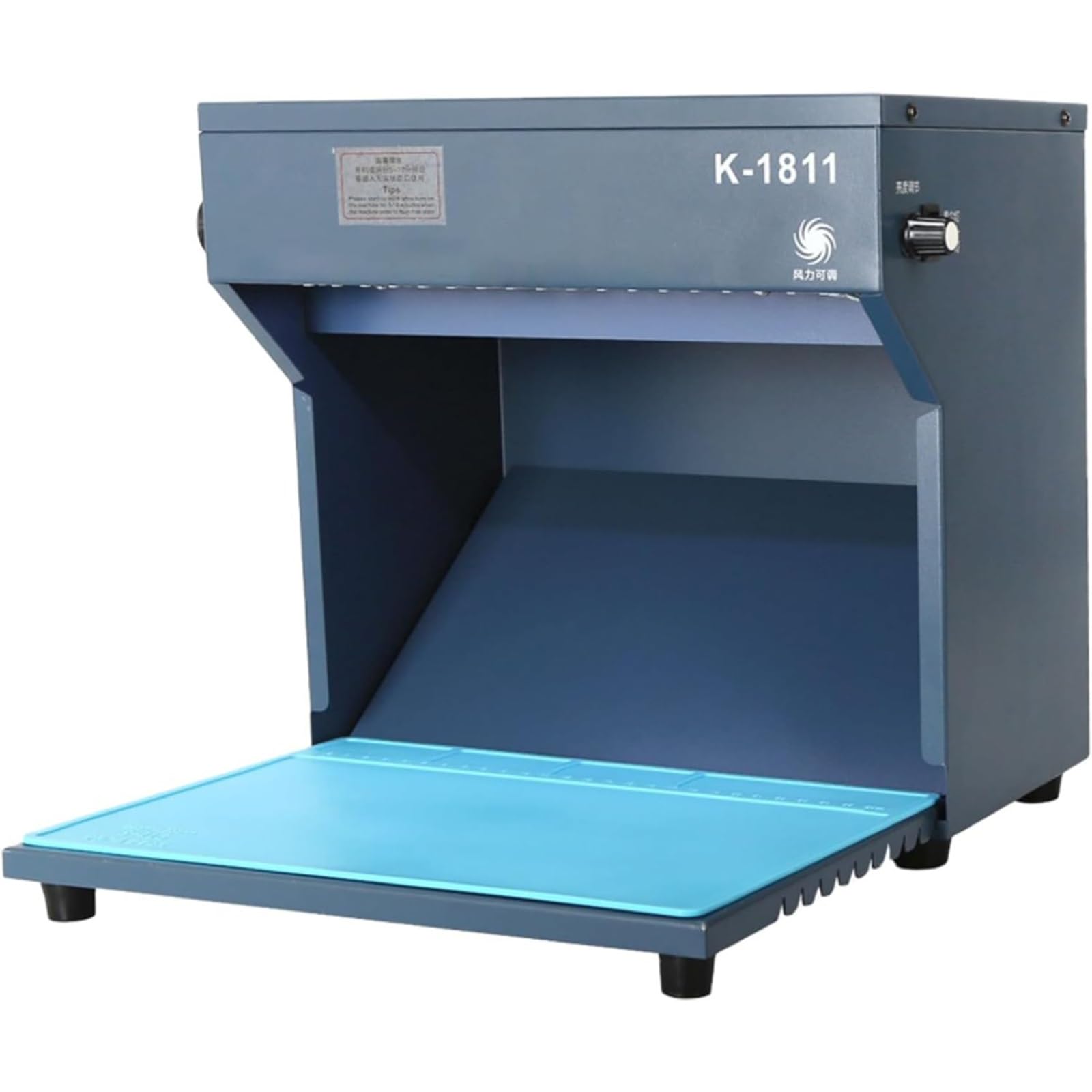 Mesa de Trabajo para habitación Libre de Polvo,Gabinete de Flujo laminar,Mini Capas de Filtro portátiles Mesa de estación de Trabajo de Banco Limpio con Flujo de Aire laminar,Ajuste de 2 Modos,Luces