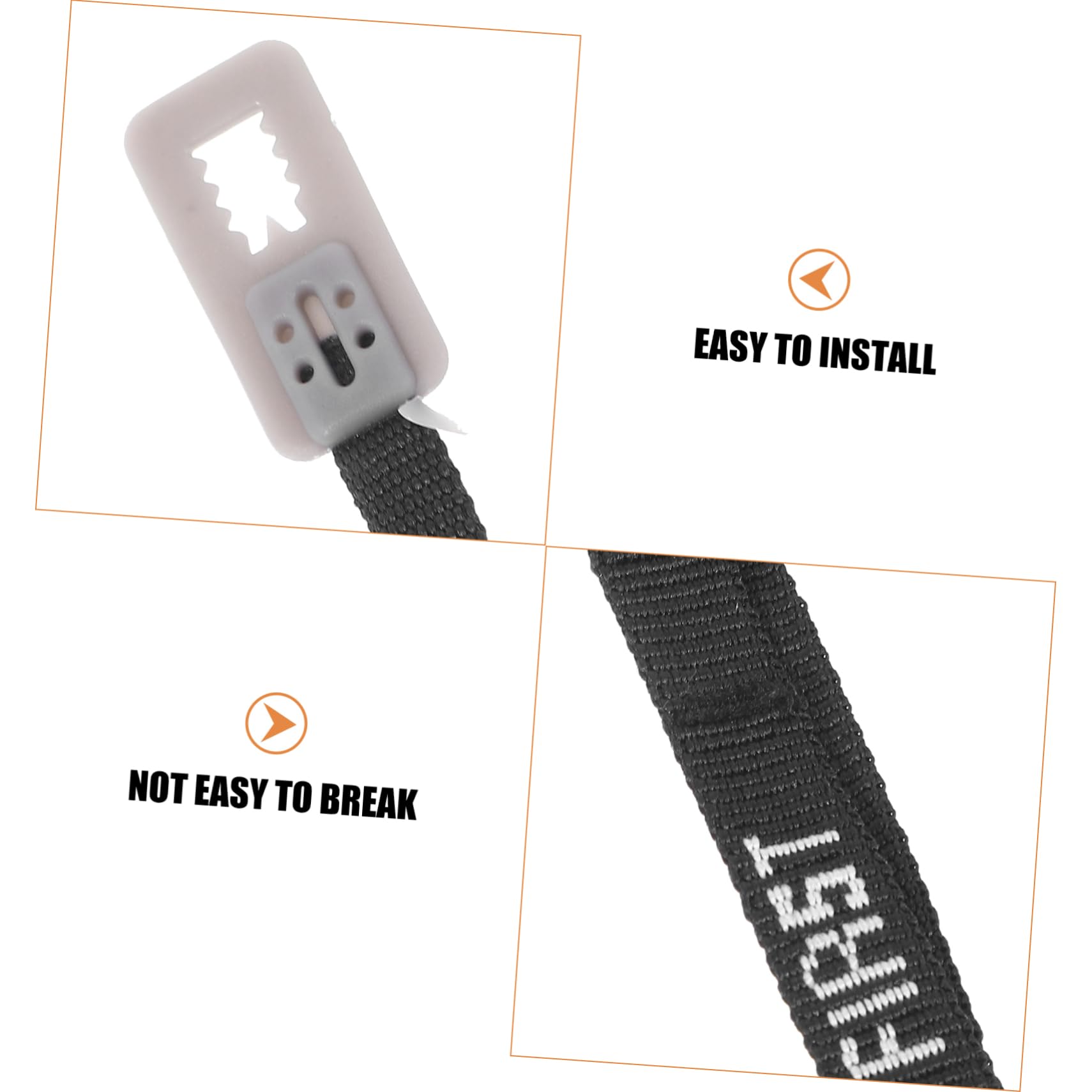 Uonlytech Djustable Chin Strap for Helmet Hard Hat Safety Replacement Wear-resistant Portable