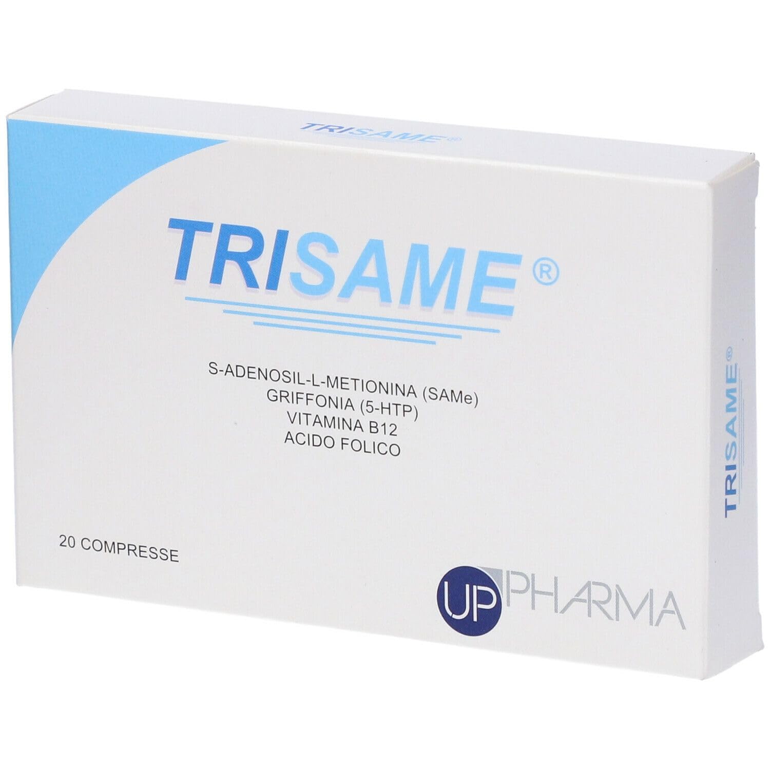 Trisame 20 compresse - Integratore per il tono dell'umore e il benessere mentale, 24 g