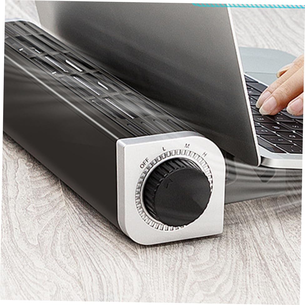 Enfriador USB para laptop Tofficu con ventilador ajustable miniatura 5