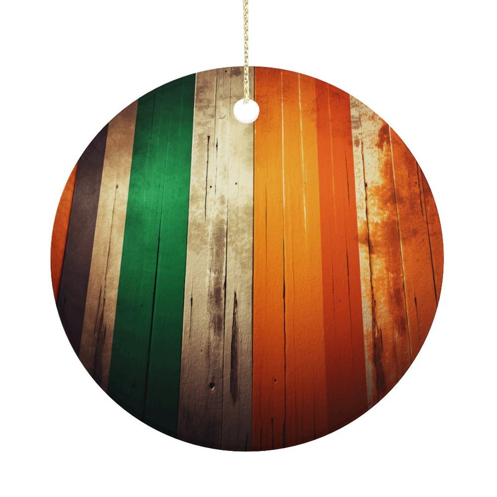 Adfgyerh Women's Style Stripes Hanging Ceramic Ornaments, Christmas Tree Decorations, Funny Home Decor Gifts For Sisters & Work Best Friends
