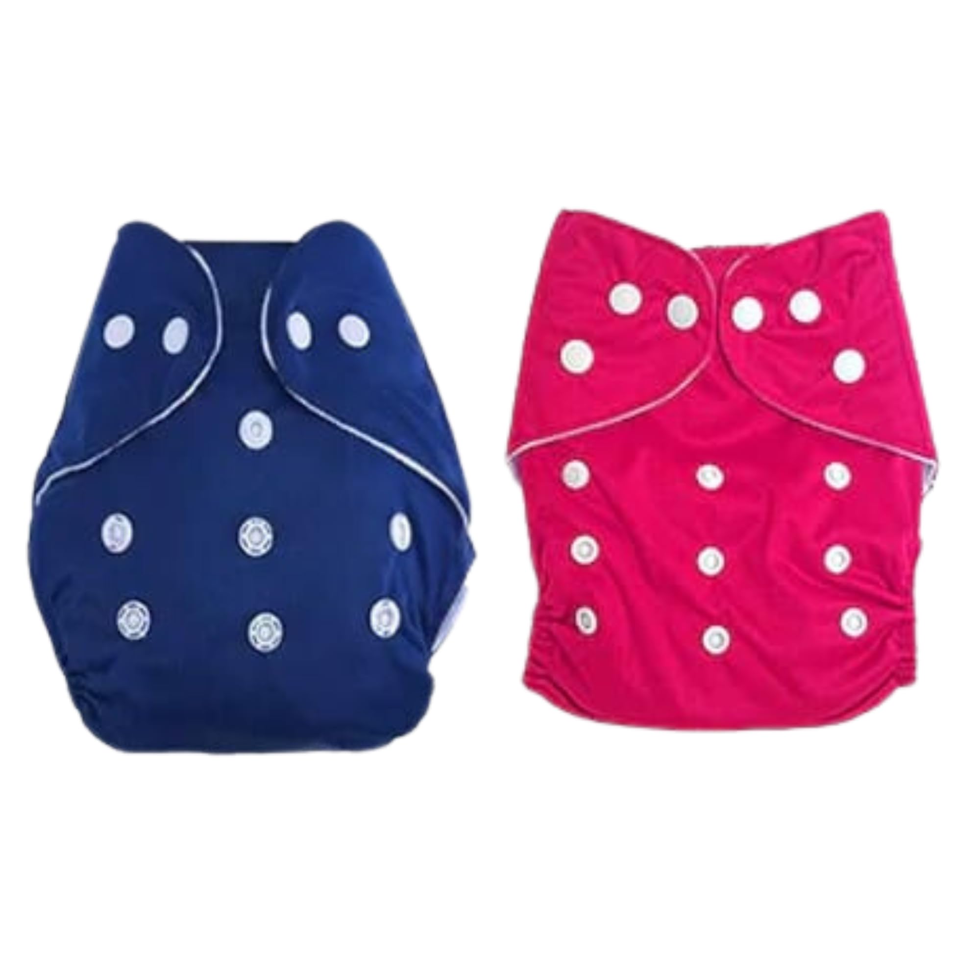 Polyester Plastic Cloth Reusable Diapers for Baby Boy and Girls (Cloth Diaper -Pcs-2)-image-12