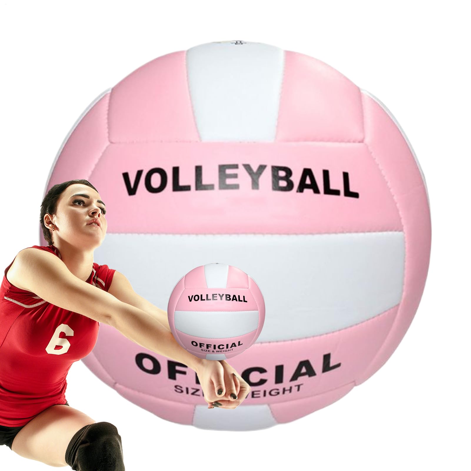 Genérico Pelota De Vóley Playa - Balón para Partidos Y Juegos Al Aire Libre,Pelota Suave De Entrenamiento para Playa, Césped, Parque, Piscina, Interior, Fiestas Y Actividades Escolares