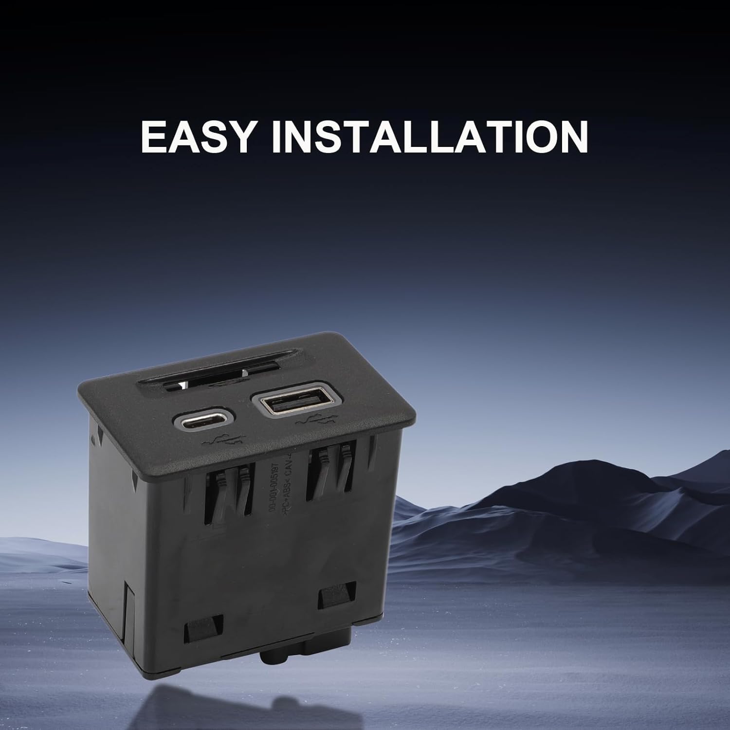 Console USB Connector Auxiliary Jack Adapter for 2018-2020 CT6 XT4 XTS Blazer Acadia Silverado Sierra 1500, Replace 13525431 13529869