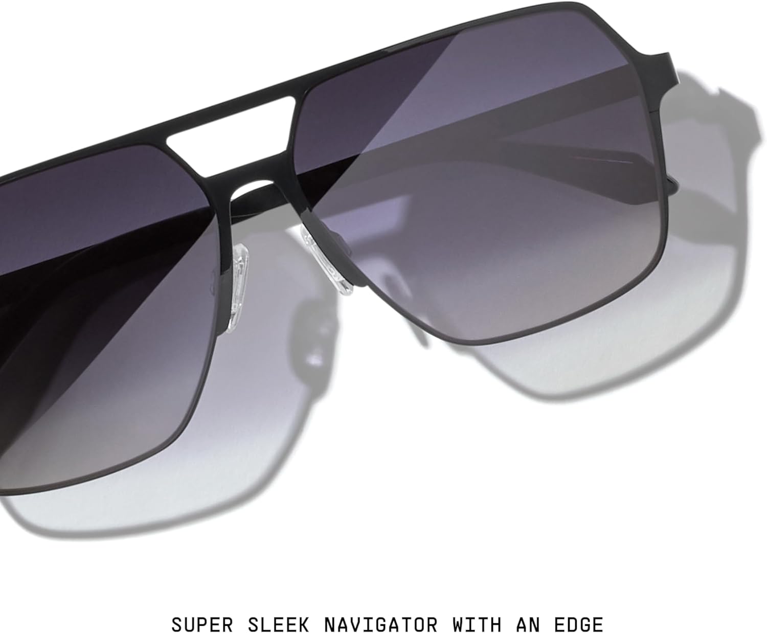 QUAY - Men's Sunglasses, Oversized Aviator Shades, UV Protected Lenses