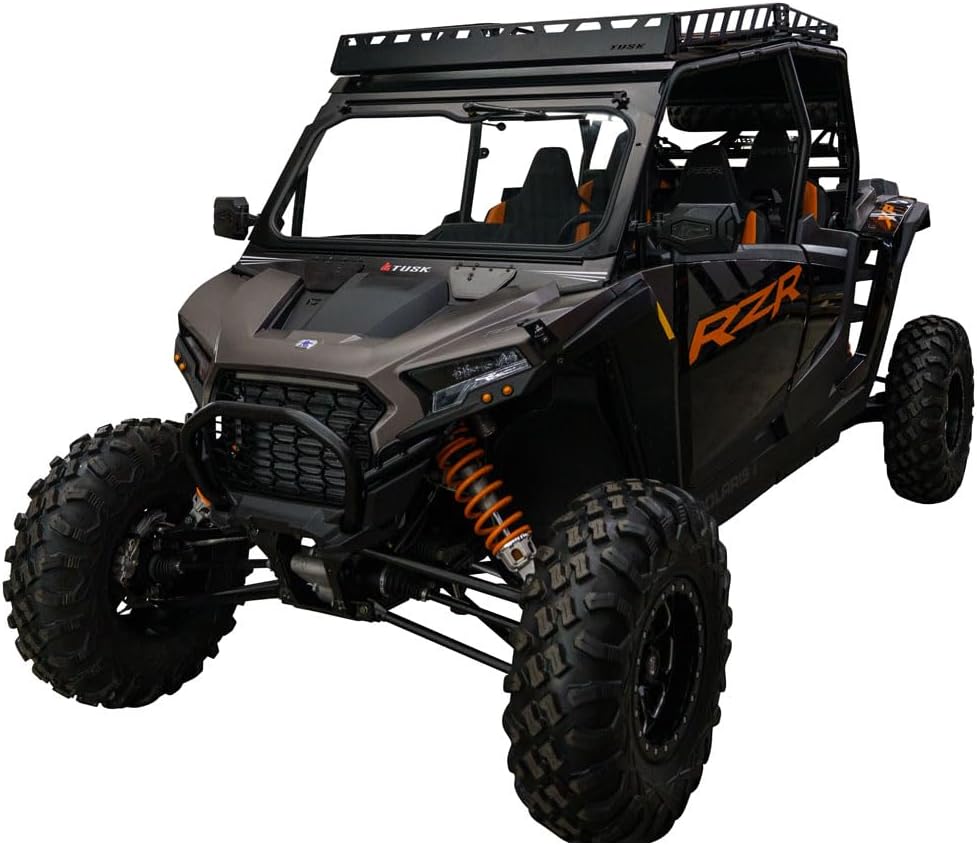 Tusk UTV Adventure Roof Rack Rack Only Compatible with Polaris RZR XP 4 1000 2024-2025