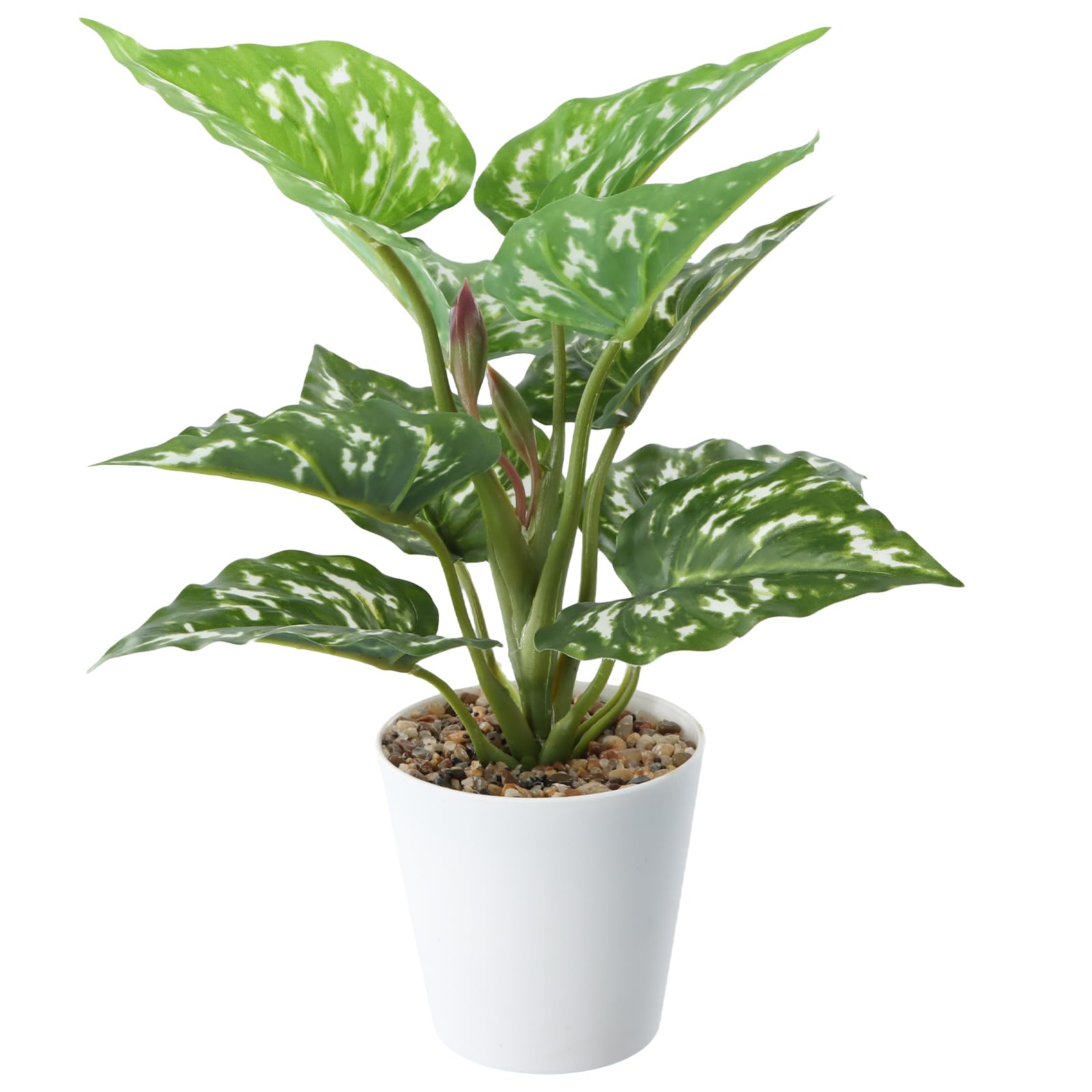 Duronge Artificial Plant Indoor, Potted Plants, Indoor Plants, Artificial Plant, Plant Decorative, for Office Desk Shelf,Garden,Home,Bathroom,Windowsill Decor