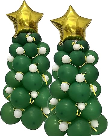 Marvorld Merry Christmas & New Year Theme Foil Balloons for Party Decorations (Santa Stocking)