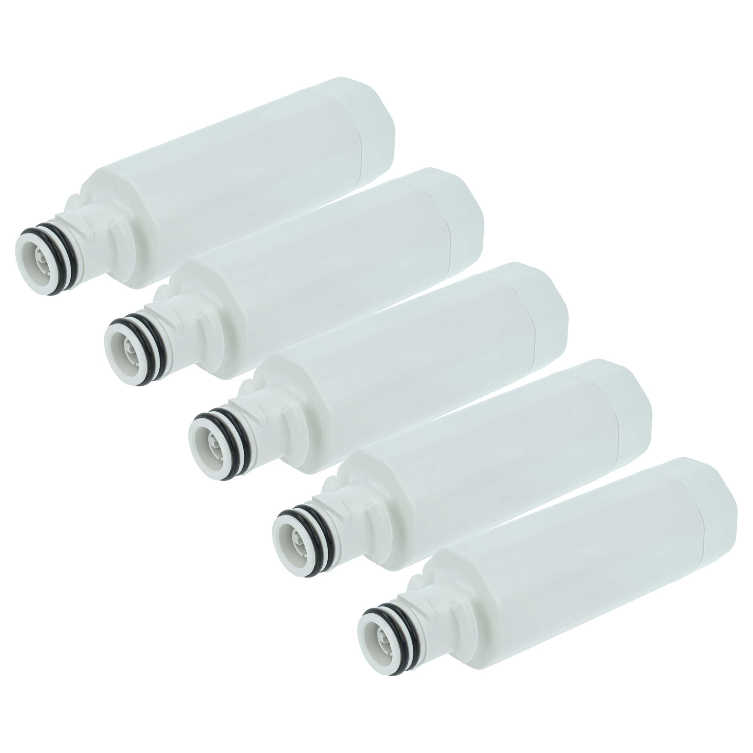 vhbw 5x cartuccia filtro per l'acqua compatibile con LG GC-G24FFCJJ.AEVQAGE, GC-G24FFCEJ.AEVQGSF, GC-G24FFCEJ.AMBQEUR frigorifero