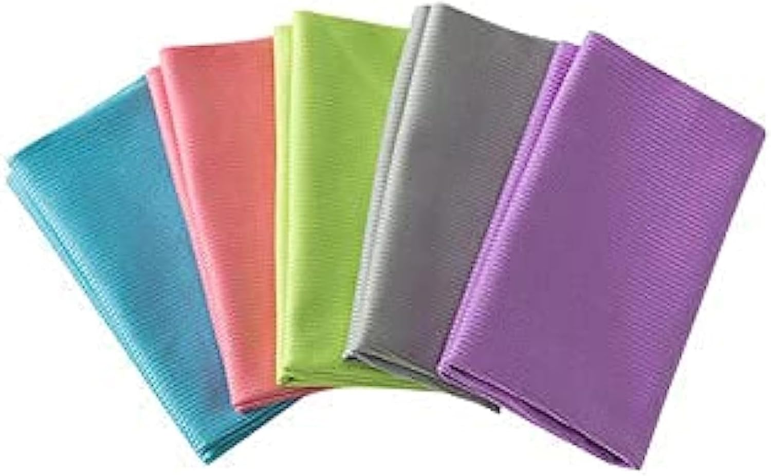 NUOE 4PCS Microfiber Cleaning Cloth, Glass Window Mirror Cleaning Cloths, Leaving No Traces to
