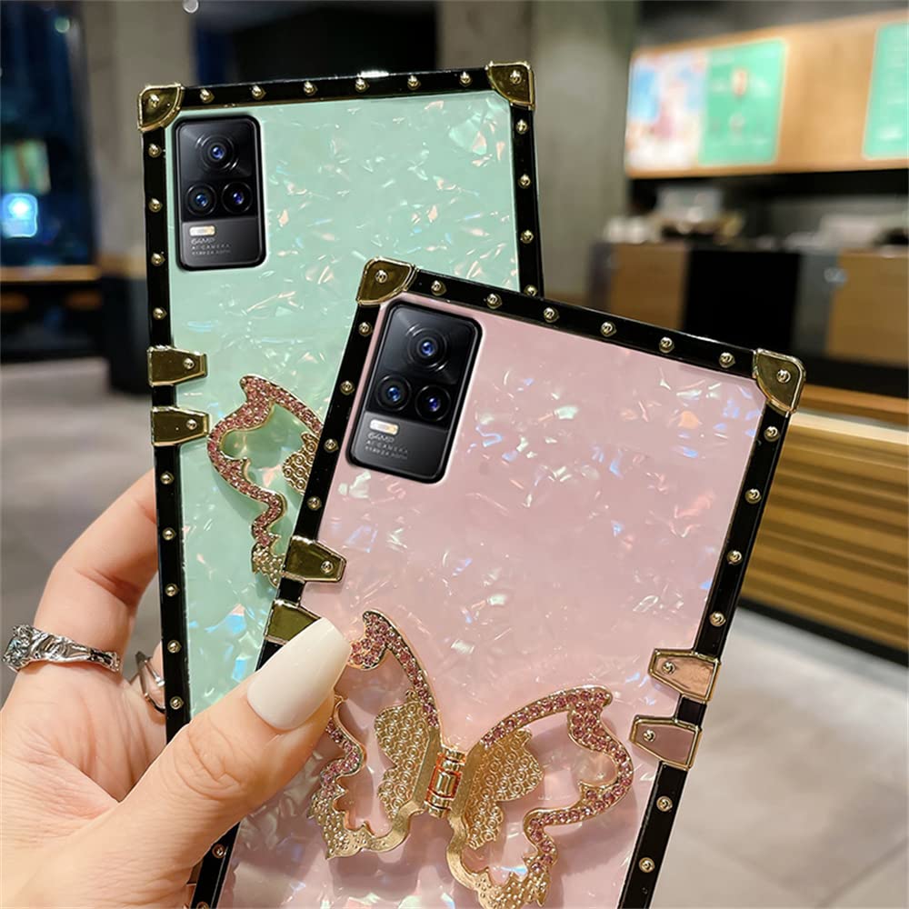 Amazon.co.jp: nincyee スクエアケース Vivo V21E 4G用