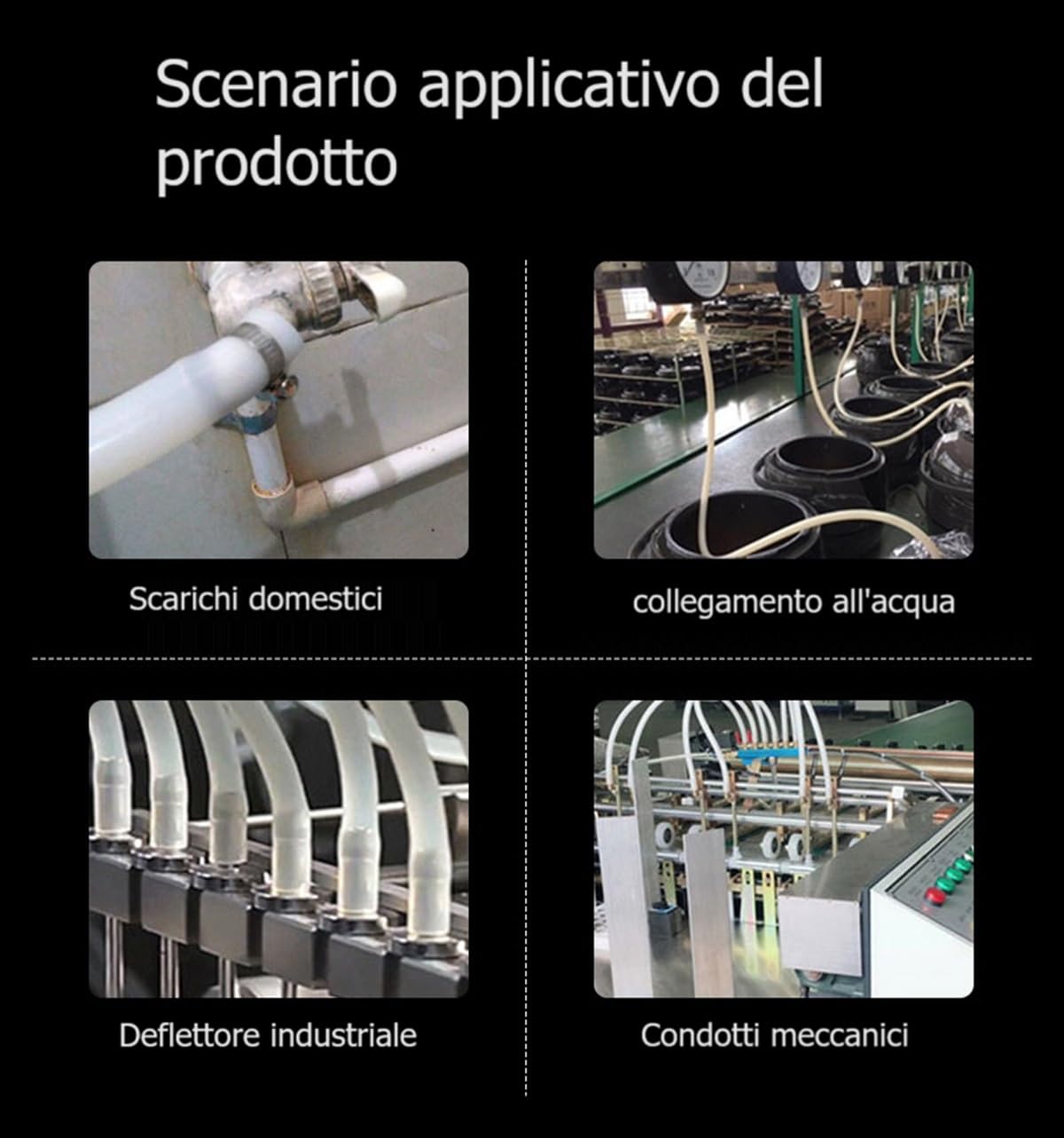 Tubo Flessibile In Silicone Bianco Da 1/5/10 M, ID 0,5 1 2 3 4 5 6 7 8 - Foto 4