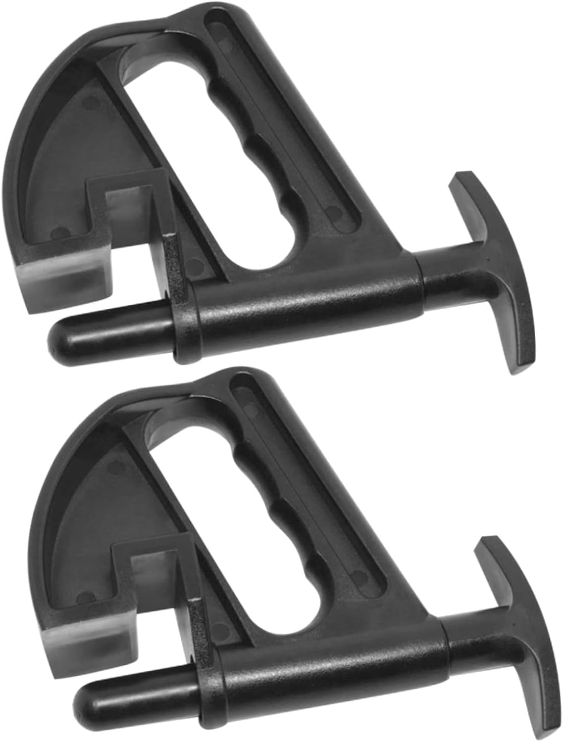Car Tire Rim Changer and Bead Clamps 2Pcs Set, Manual Vehicle Tyre Disassembling Tool for Auto Wheel Repair and Mounting, Sturdy Black Drop Center Accessories for Cars and Trucks