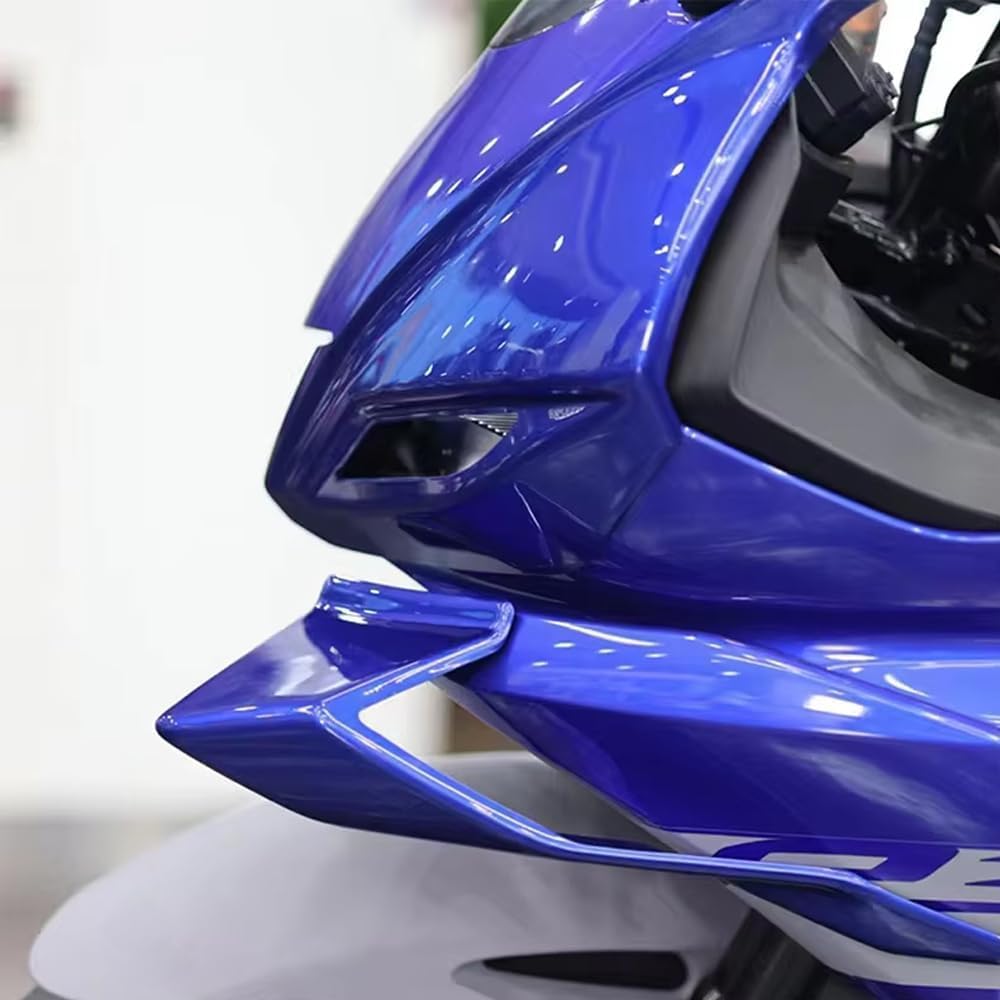 for YZF-R25 YZF-R3 R25 R3 r25 r3 2026 2025 2024 2023-2019 Accessories Wind Wing Side Wing Spoiler Motorcycle Left and Right Front aerodynamic Fairing Wind Wing Double Wind Blade Side Wing