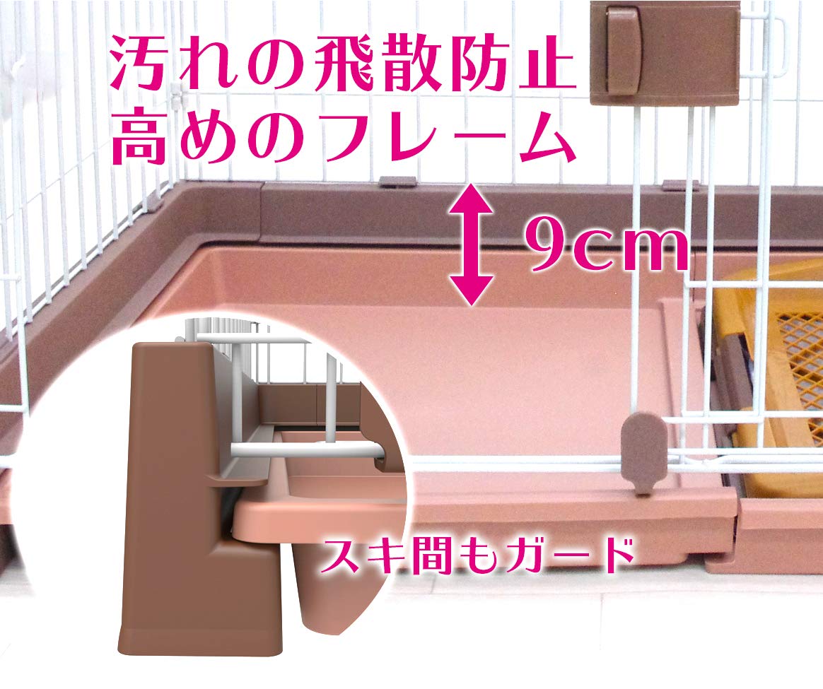 Amazon | マルカン お手入れらくらくサークル M ブラウン | マルカン