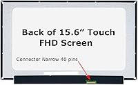 Vista 2 de SCREENARAMA Nueva pantalla de repuesto para Lenovo IdeaPad 3 15ALC6 Modelo 82KU, OnCell Touch, FHD 1920x1080, IPS, mate, pantalla LCD LED