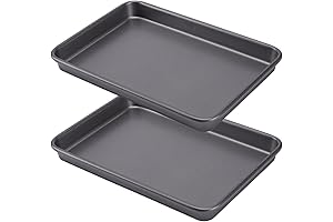 Mini Cookie Tray Toaster Oven 1/8 Sheet Pan