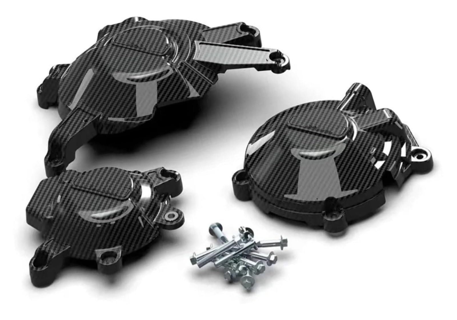 Piastra paramotore protezione motore for Honda CB650R CBR650R CB650 CB650F CBR650F 2014-2023, piastra protettiva for set copertura motore(Carbon fiber appeara 21-24)