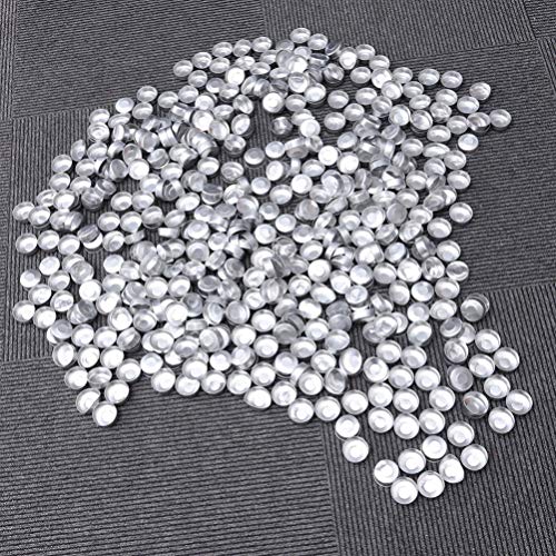 Exceart Tea Lights Candles 200Pcs Empty Aluminum Tea Light Candle Light Cup Case Container Candle Holding Diy Making For Party Wedding Indoor Decoration (Silver) Jars For Candles #TOP7