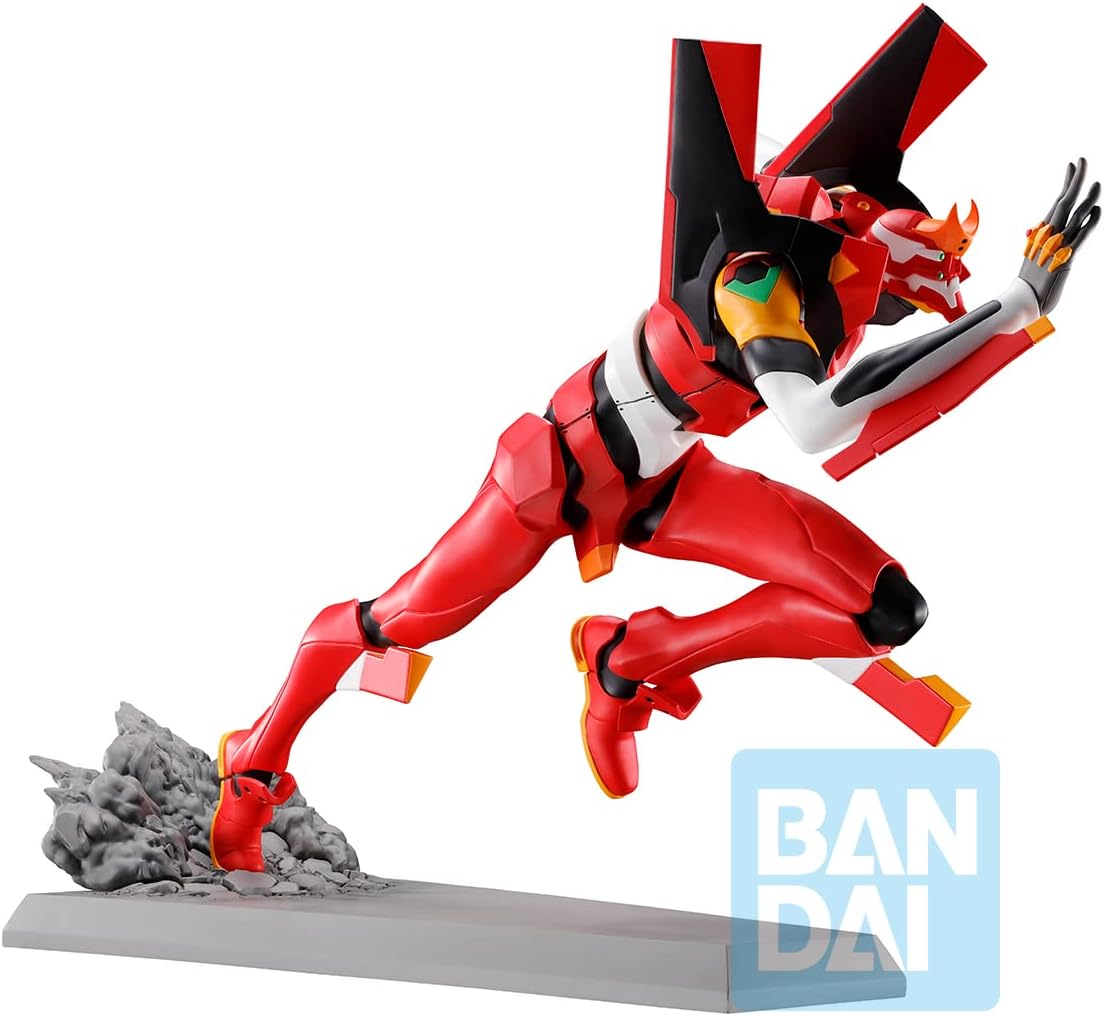 BANDAI Spirits Ichibansho - Evangelion 3.0 + 1.0 - EVA-02 (Sprint!), Collectible Figure