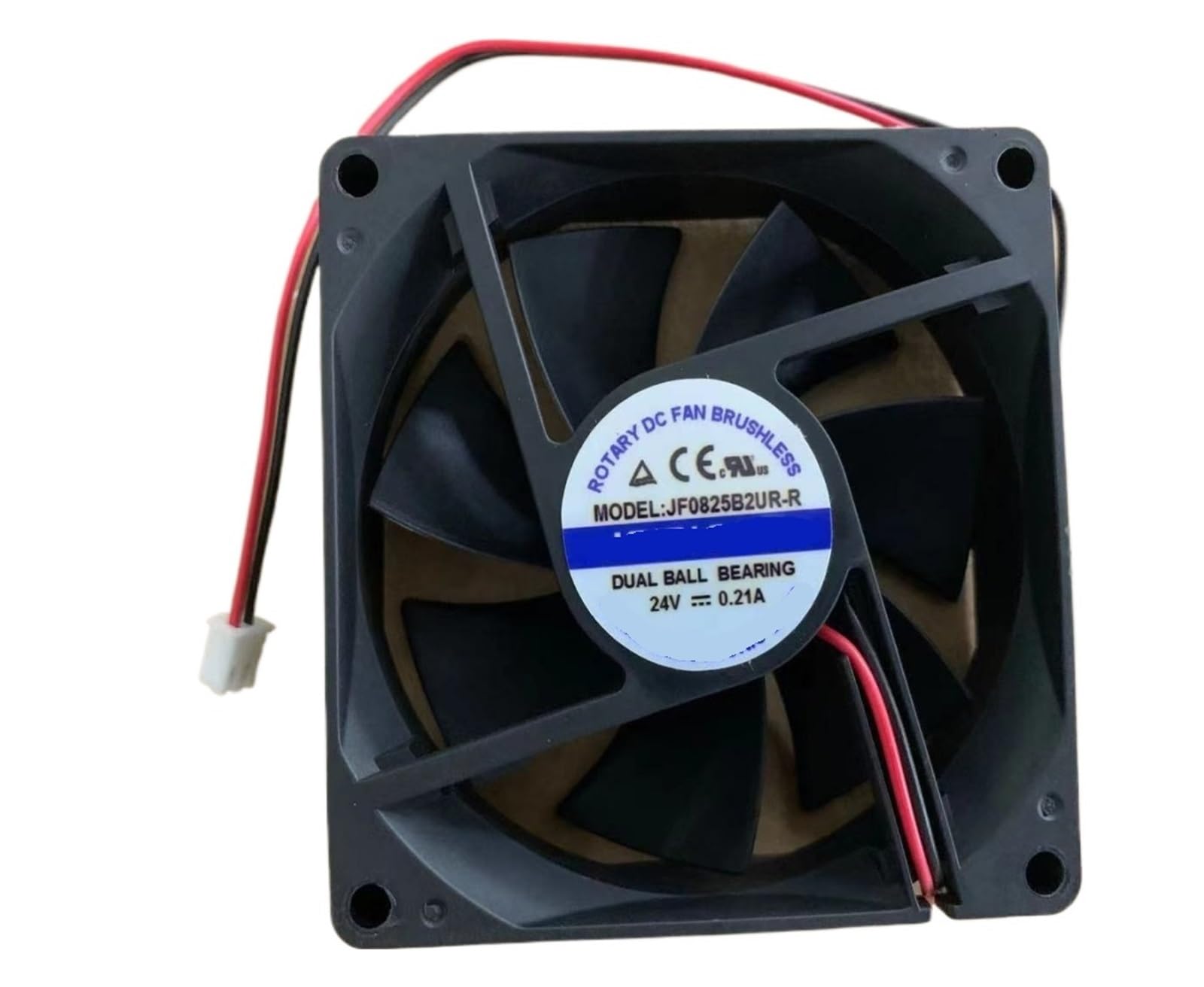 FSBNMNXPQ JF0825B2UR-R 24V 0.21A 8CM double ball cooling fan 8025