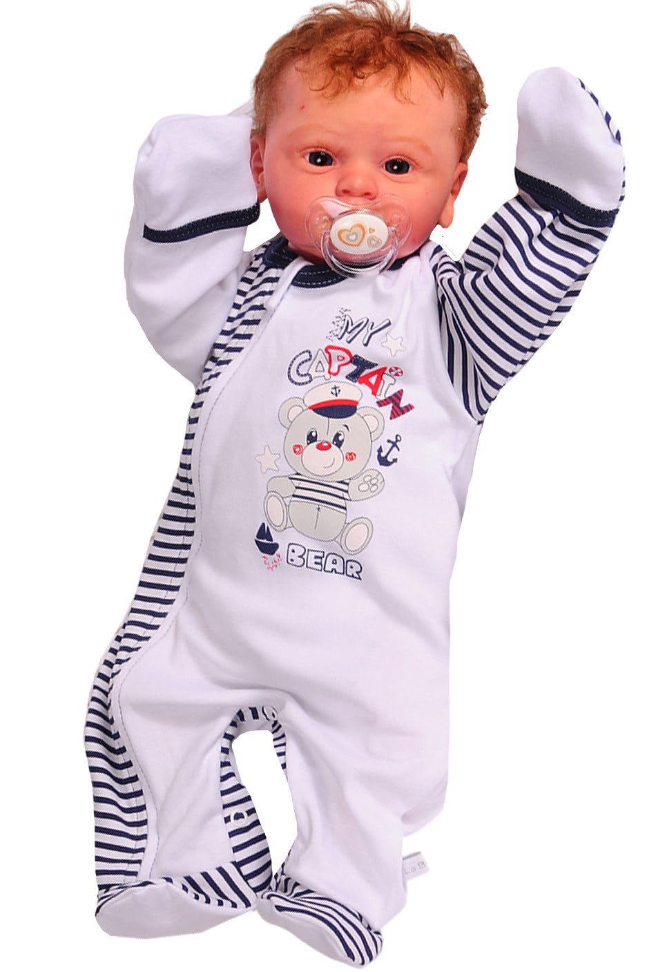 Erstausstattungspaket Baby Set 20 Teile Body Hose Strumpfhosen Shirt Socken Bekleidung für Jungen Neugeborene Weich Hautfreundlich Bequem Geschenk Geburt Babyparty Praktisch