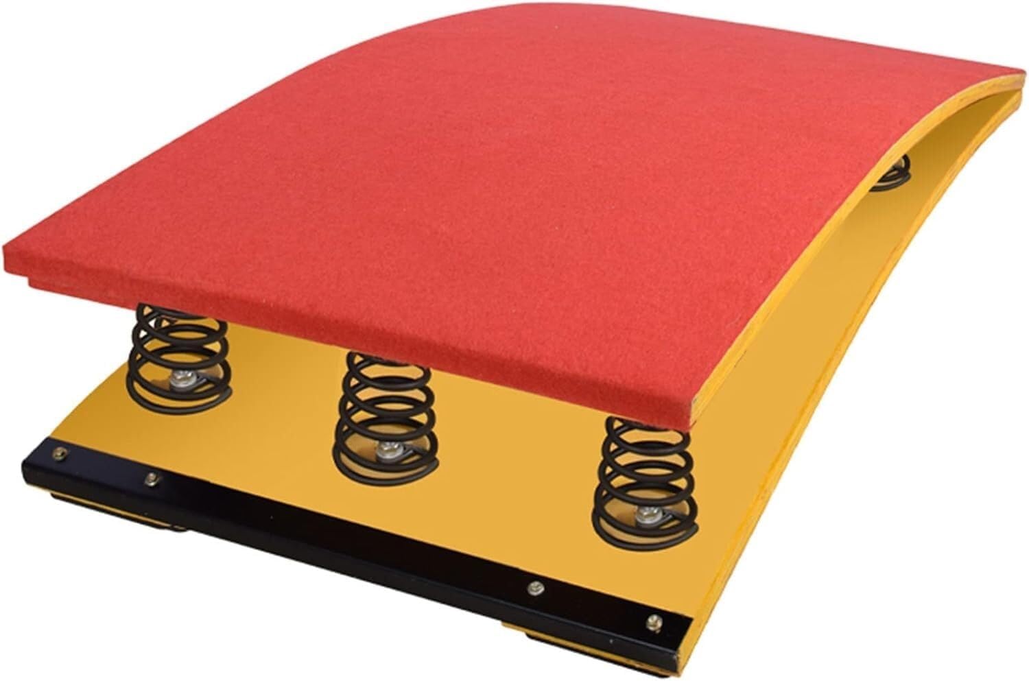 TIST High Jump Spring Board Aldults - 6 Springs Gym Playroom School Elastic Board for Long Jump Somersault Improving Vaulting Skills Landing Practice Art Project Assisted Springboard(Green)