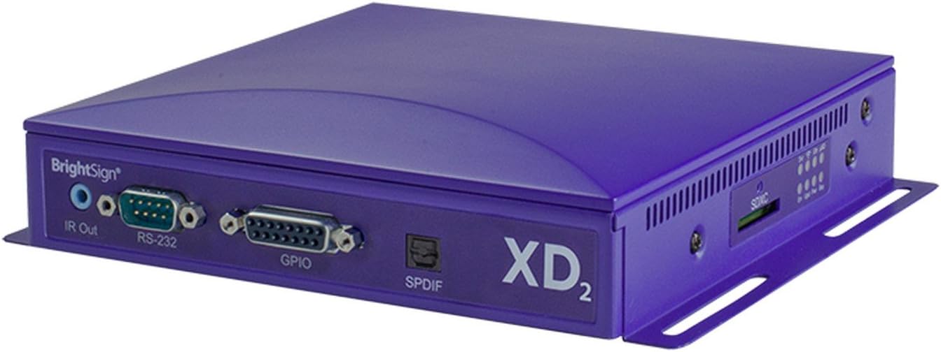 BrightSign XD1132 | Networked Multi Control Interactive and Live TV Player