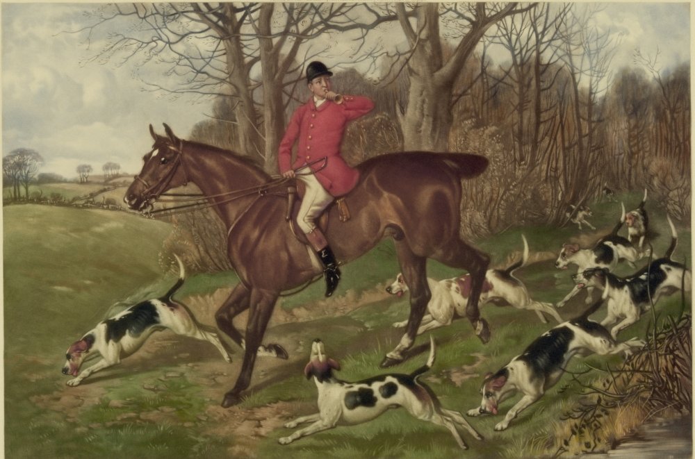 Amazon.com: Fox hunt Poster Print (24 x 36): Posters & Prints